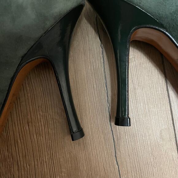 Klub Nico Heels Size 7 36 Green Open Toe Brazil - Picture 5 of 6